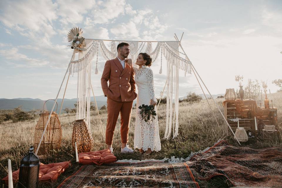 cérémonie de mariage